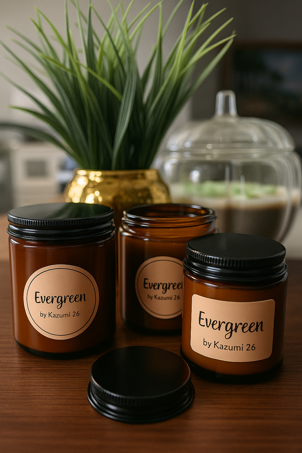Evergreen - Clean Coconut-Soy Blend - Clean Burn, Lasts 30+ hrs