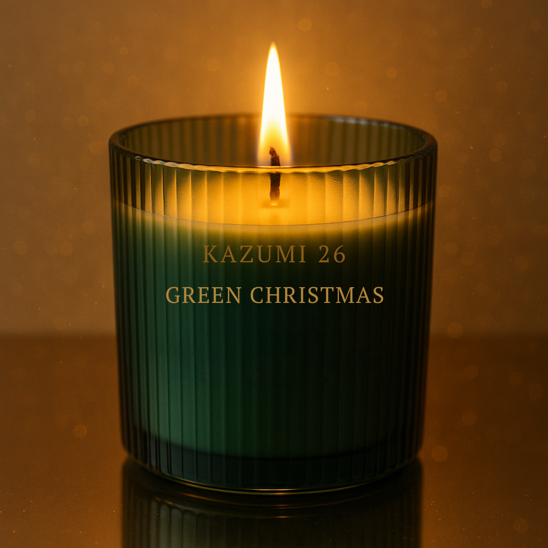 Green Christmas + Spiced Honey Candle Duo