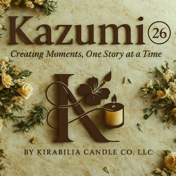 Kazumi 26 by Kirabilia Candle Co logo