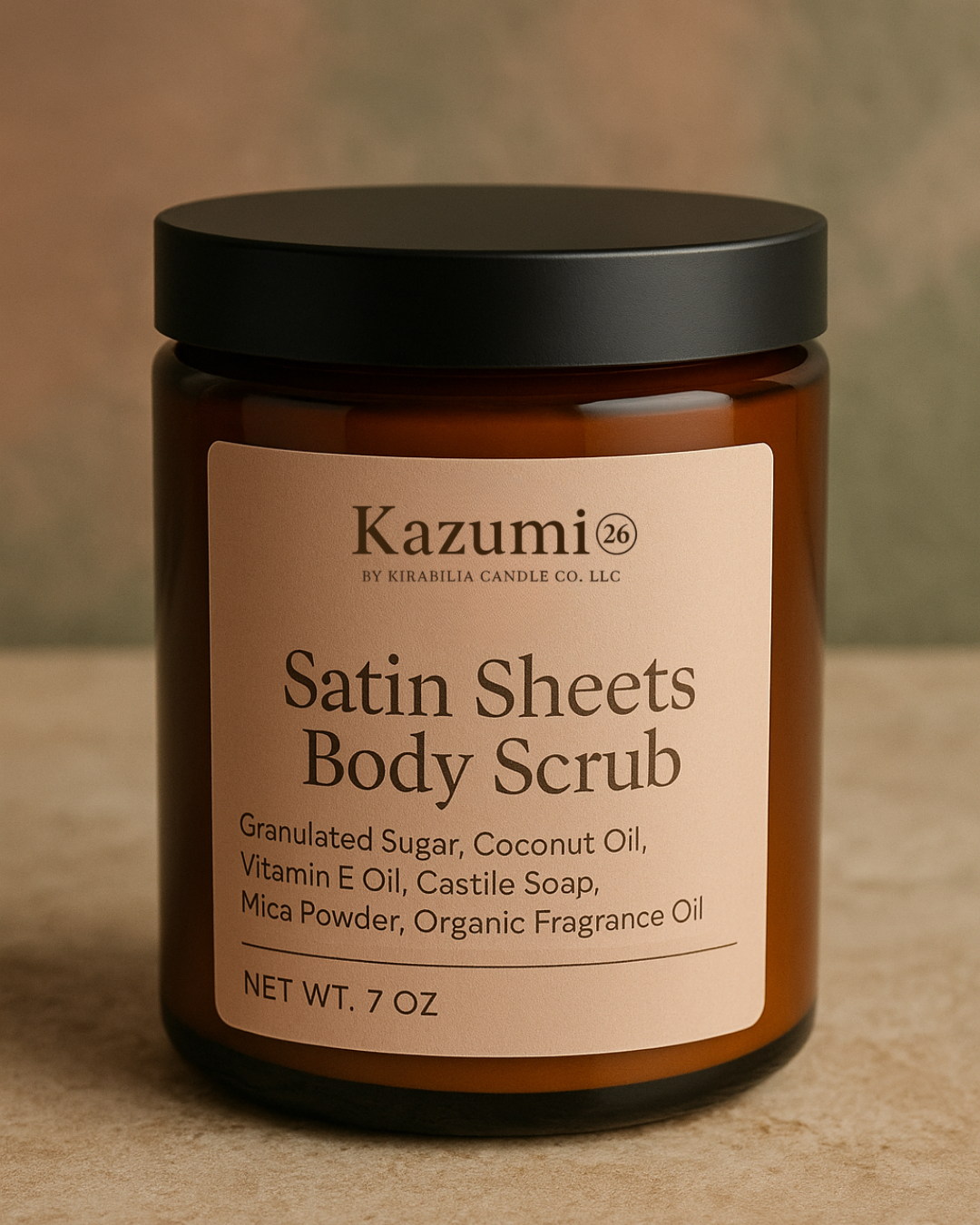 Body Scrub 7oz (Satin Sheets & Coffee Scrub)