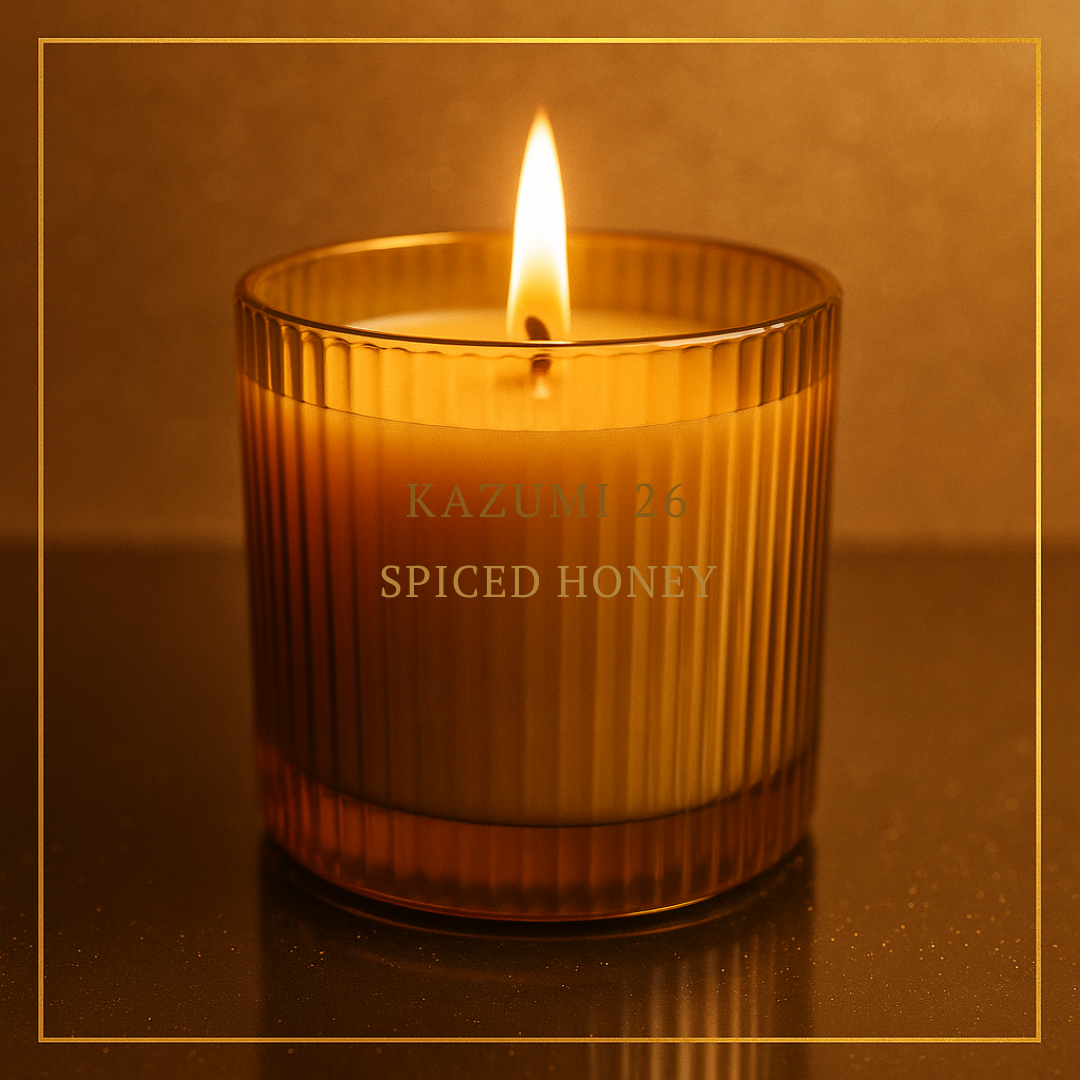 Green Christmas + Spiced Honey Candle Duo