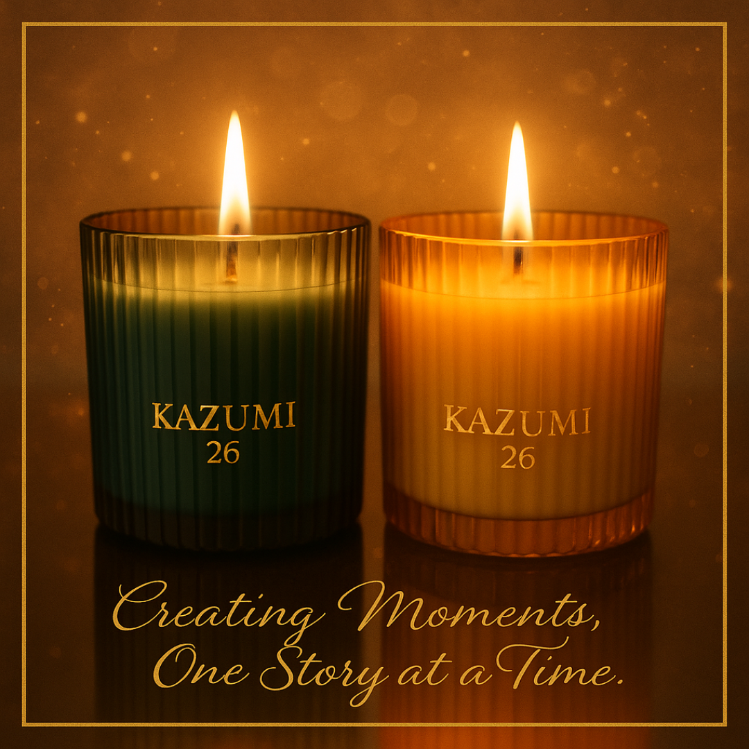 Green Christmas + Spiced Honey Candle Duo