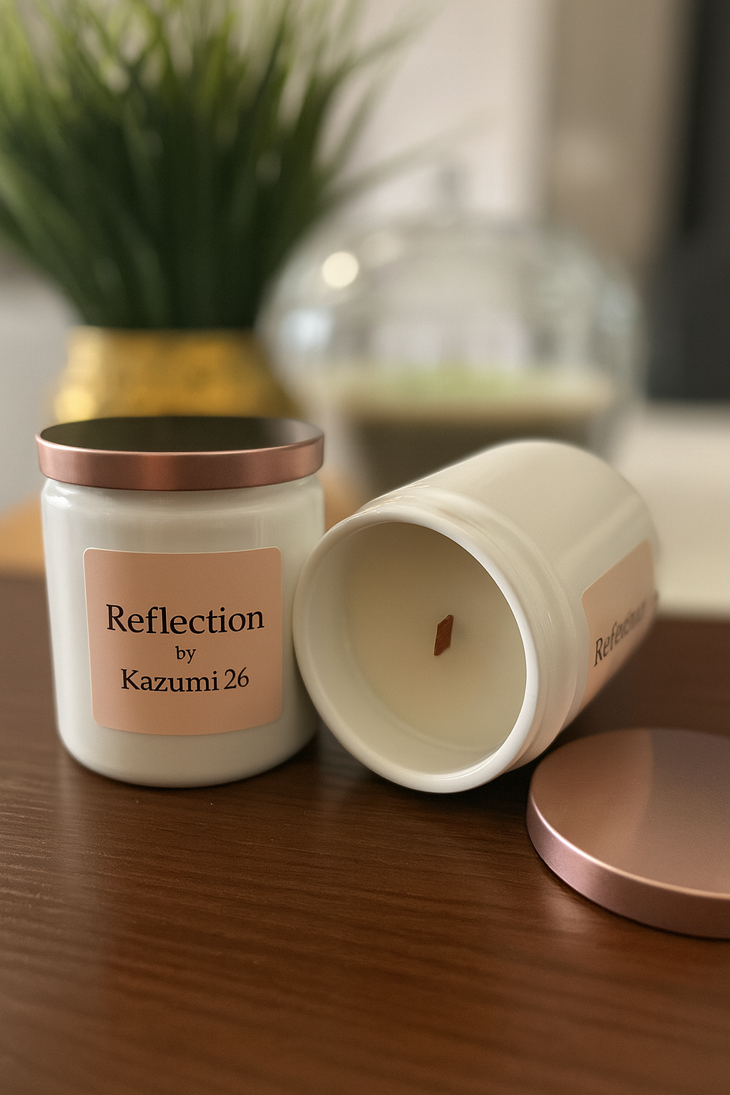 Reflection - Clean Coconut Soy Blend & Affirmation Card Included