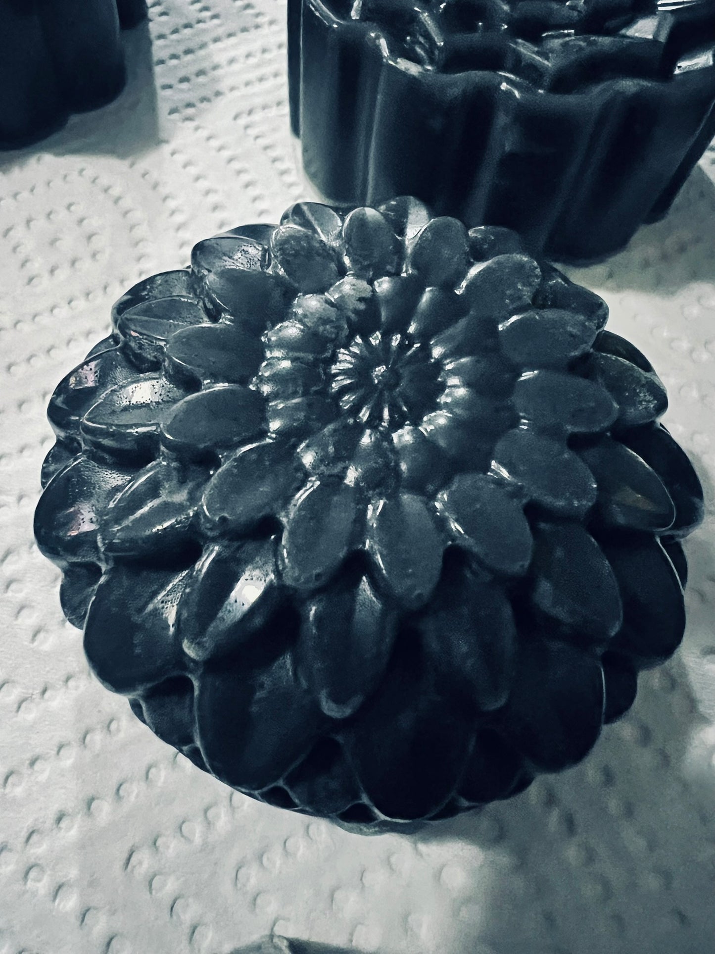 Scented 4oz Black Coco Charcoal Shea Goats' Milk Soap (2 Flower Edition)