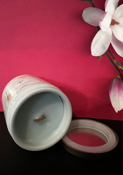 Reflection 7oz Candle (Coconut Soy Wax in a White Ceramic Vessel)
